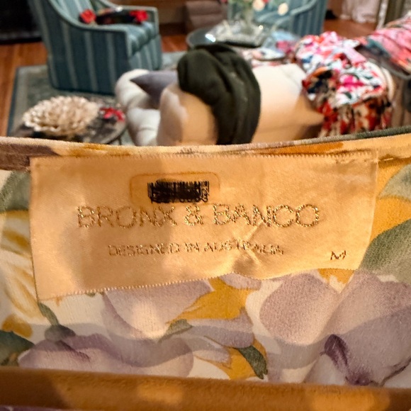 Bronx and Banco Tropical Floral Asymmetrical Ruffle Dress | Size M - Picture 11 of 11